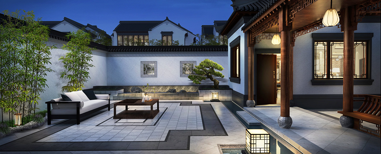 別墅庭院